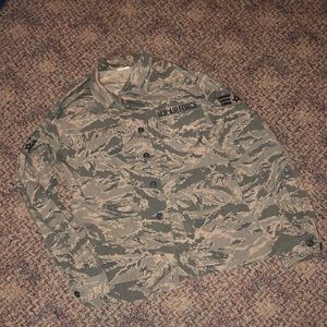 Real Air Force Camo Uniform Top